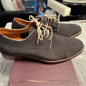JOHNSTON AND MURPHY 11.5 M NUBUCK SUEDE OXFORD